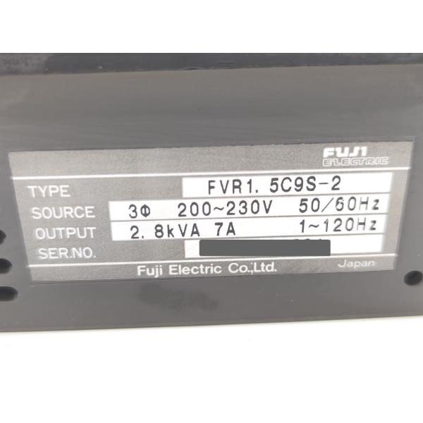 FVR1.5C9S-2 富士電機 傷みあり 中古 Fuji FVR1.5C