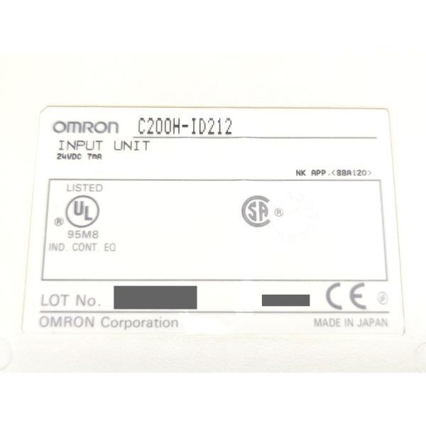 C200H-ID212 オムロン 箱汚れあり 未使用 C200H-ID C