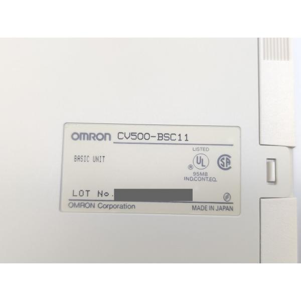 CV500-BSC11 オムロン 箱マジック書込いたみあり 開封済み 未使