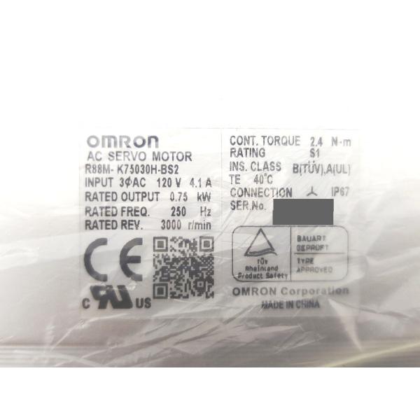 R88M-K75030H-BS2 オムロン 箱汚れあり 袋やぶれあり 中古か未使用か