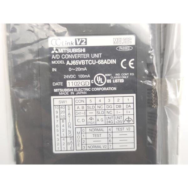 AJ65VBTCU-68ADIN 三菱電機 箱いたみあり 2011年製 新品 CC-