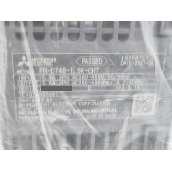 FR-D740-1.5K-CHT 三菱電機 箱いたみあり 2021年 新品