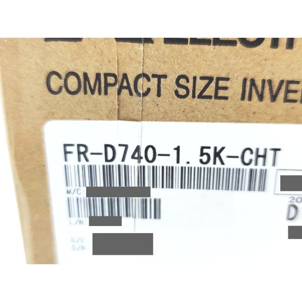 FR-D740-1.5K-CHT 三菱電機 箱いたみあり 2021年 新品