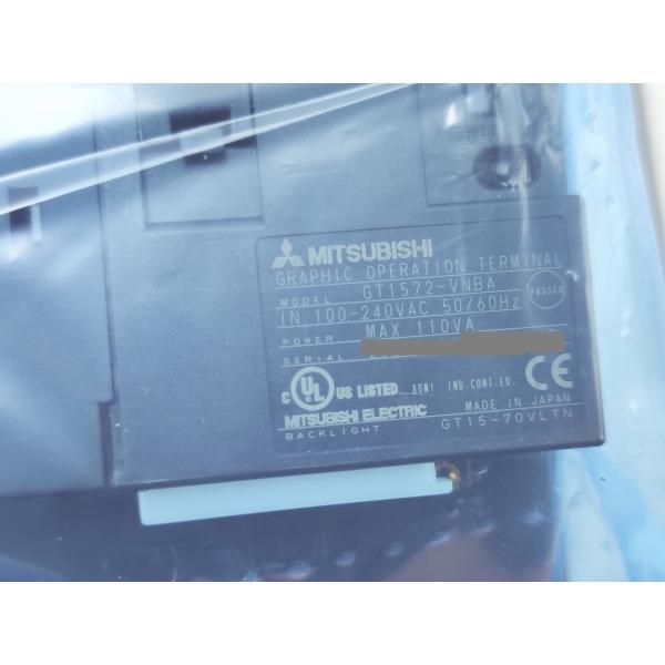 GT1572-VNBA 三菱電機 説明書付き 箱なし袋未開封 未使用 GO