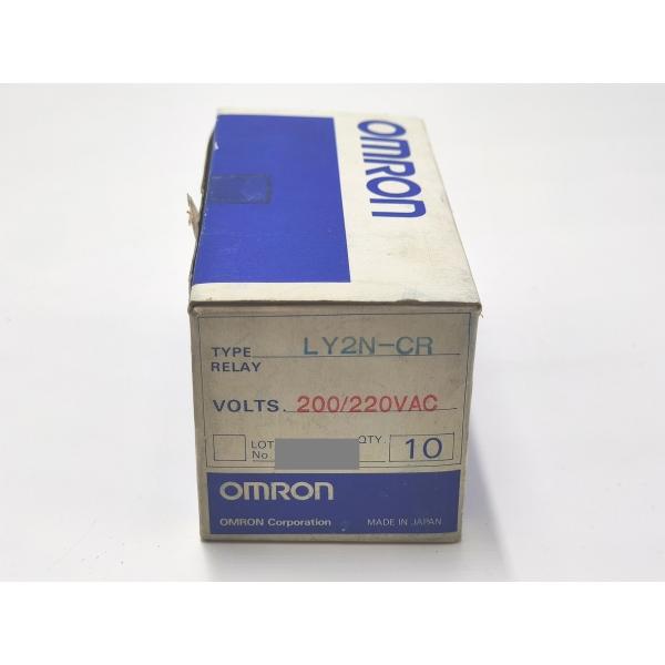 LY2N-CR オムロン 箱いたみあり 箱開封済み 未使用 MYシ