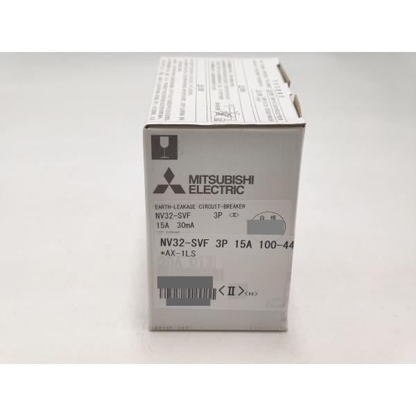 NV32-SVF 三菱電機 新品 3P 15A 30mA AX-1L