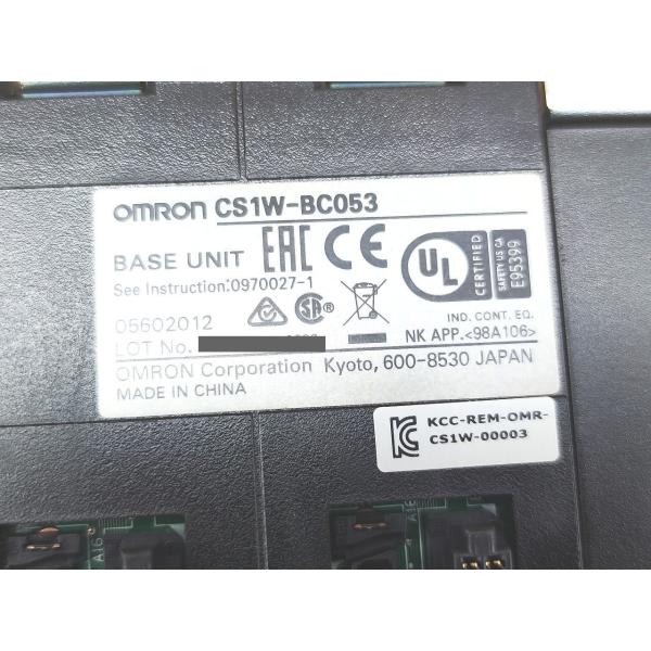 CS1W-BC053 オムロン 箱いたみあり 未使用 CS1W-BC C