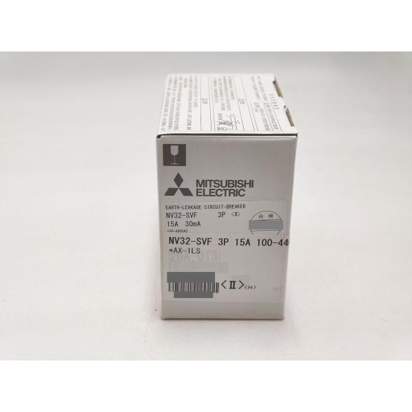 NV32-SVF 三菱電機 新品 3P 15A 30mA AX-1L