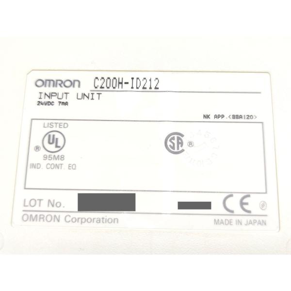 C200H-ID212 オムロン 箱汚れあり 未使用 C200H-ID C