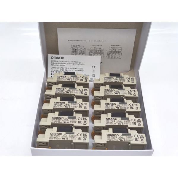 G6B-47BND オムロン 10個入り 未使用 DC24V