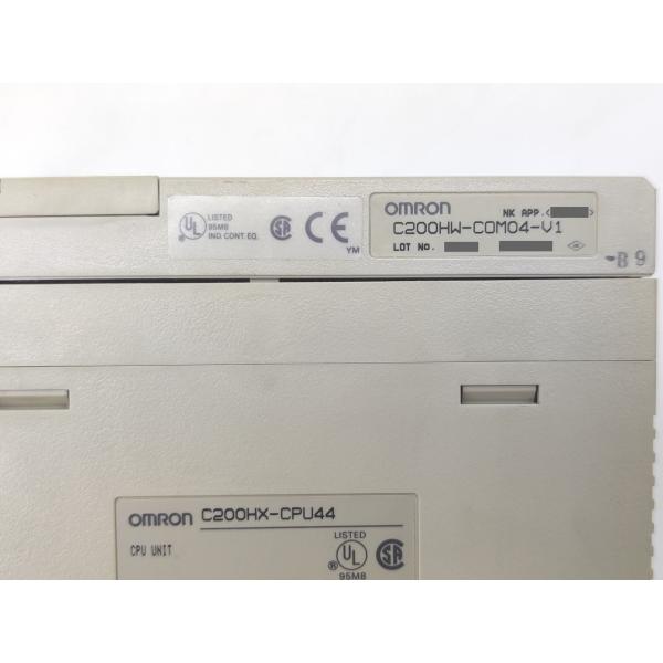C200HX-CPU44 オムロン 中古 C200HW-COM04-V1セッ